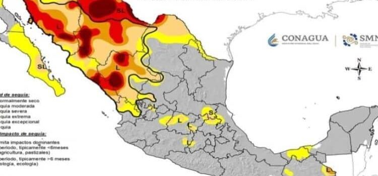 Sequía afecta casi la mitad del territorio nacional