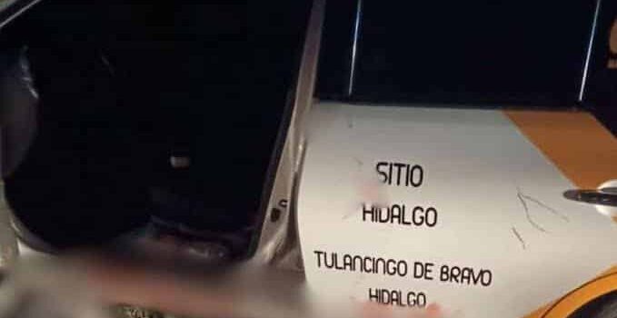 Taxista de Tulancingo asesinado durante presunto asalto en Cuautepec