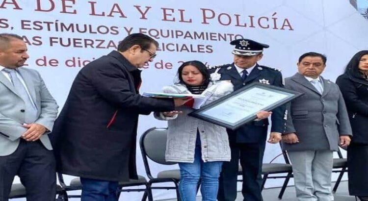 En Hidalgo reconocen a policías lesionados y a quienes perdieron la vida al realizar su labor