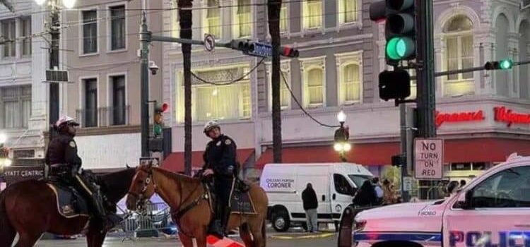 Dos mexicanos resultaron heridos en atropellamiento masivo en Nueva Orleans
