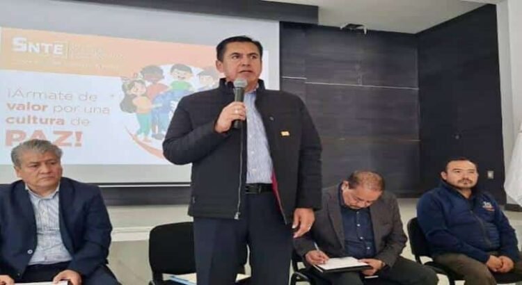 Presenta sección 15 del SNTE campaña por la cultura de paz en Hidalgo