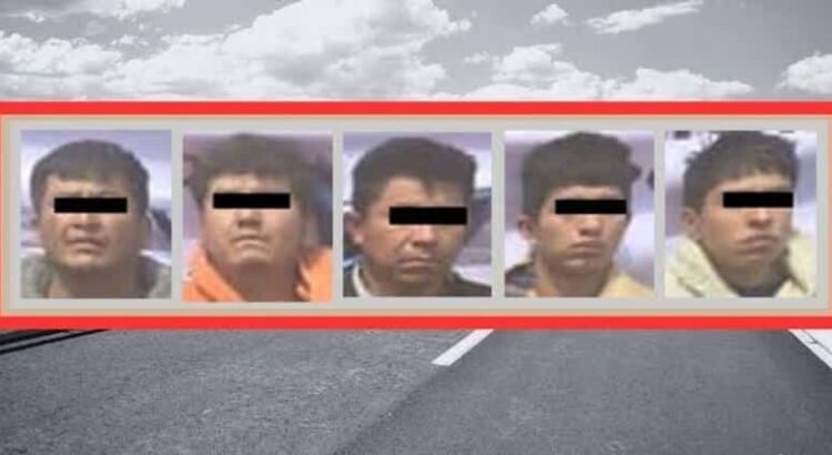 Caen en Edomex 5 personas dedicadas al robo de transporte de carga en Hidalgo