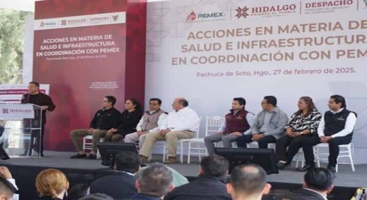 Pemex dona maquinaria y unidad de mastografía a Hidalgo