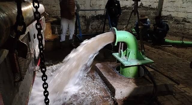 Restablece el servicio en pozo 18 de Marzo, en Tulancingo Restablece el servicio en pozo 18 de Marzo, en Tulancingo