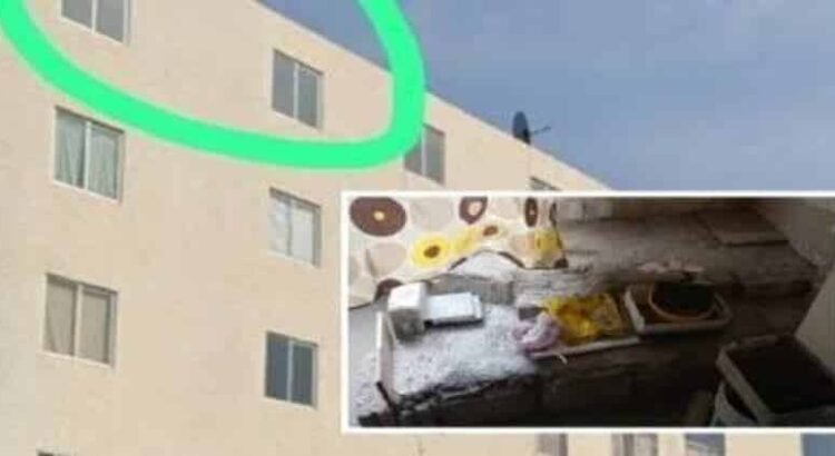 Descubren cadáver oculto bajo concreto en un departamento en Mineral de la Reforma