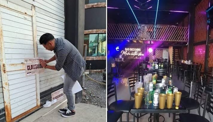 Clausuran 3 bares en Tulancingo por presencia de menores ingiriendo bebidas alcohólicas