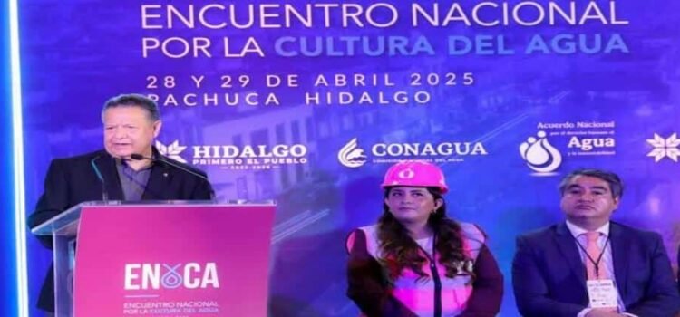 Julio Menchaca destaca inversión materia hídrica de Hidalgo; se han destinado 3 mil 500 mdp al servicio de agua