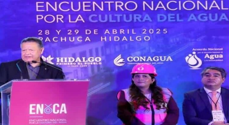 Julio Menchaca destaca inversión materia hídrica de Hidalgo; se han destinado 3 mil 500 mdp al servicio de agua