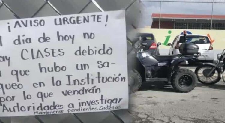 Reportaron 36 robos en escuelas de la Zona Metropolitana