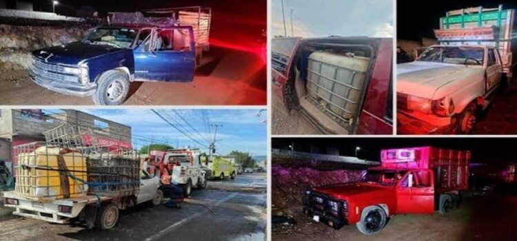 Recuperan 380 mil litros de huachicol en una semana