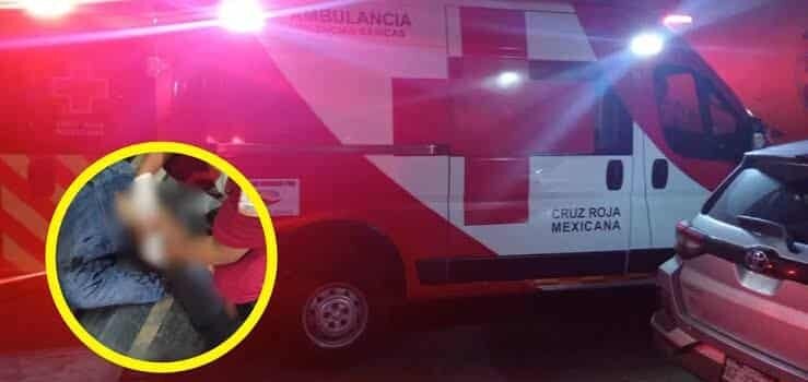 Hombre baleado es arrojado a la vía pública en Tulancingo