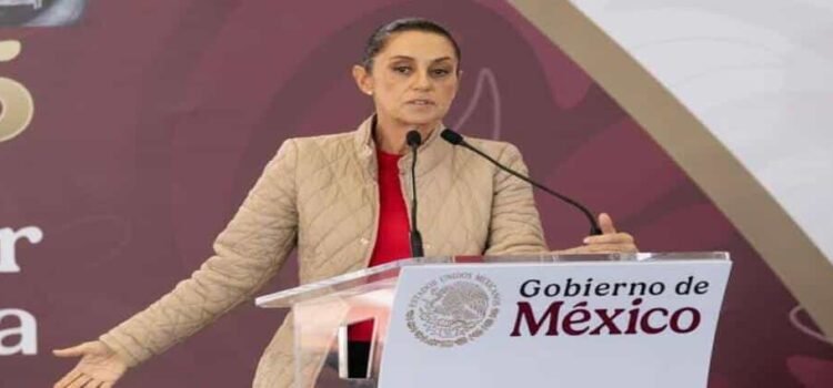 CNTE protesta en Hidalgo durante visita de Claudia Sheinbaum y la presidente pide respeto