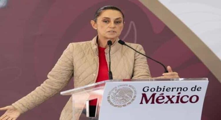 CNTE protesta en Hidalgo durante visita de Claudia Sheinbaum y la presidente pide respeto