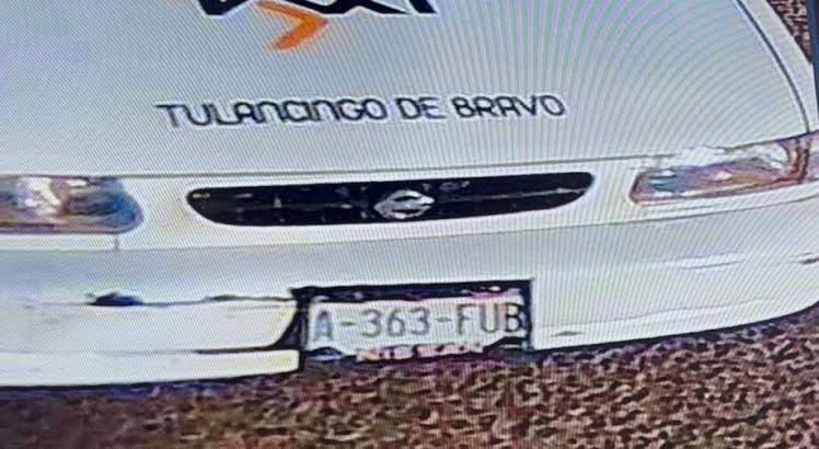 Policía de Tulancingo busca a taxista que embistió a inspector