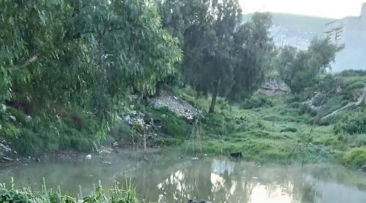 Salvan a hombre de ahogarse en presa de Tulancingo