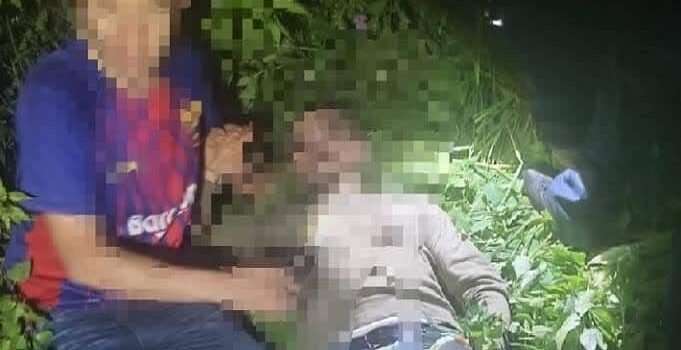 Hombre sobrevive a caída de 15 metros en cerro de Tulancingo