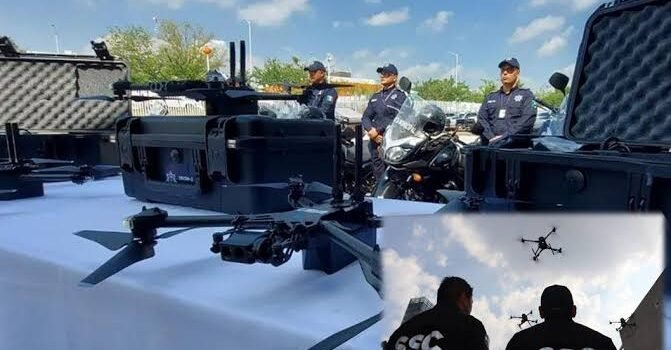 Tulancingo se fortalece en seguridad con el uso de drones