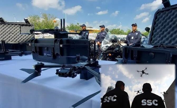 Tulancingo se fortalece en seguridad con el uso de drones