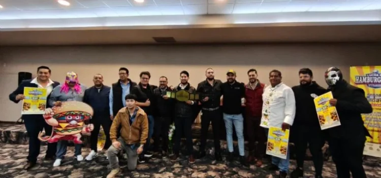 Tulancingo mezcla lucha libre y gastronomía en el Festival Nacional de la Hamburguesa