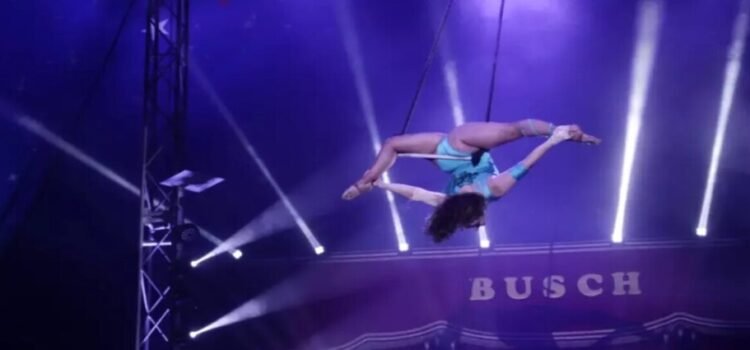 Trapecista de circo cae desde 20 metros en Hidalgo