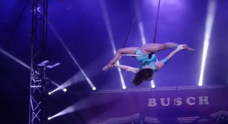 Trapecista de circo cae desde 20 metros en Hidalgo