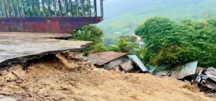 En Hidalgo, lluvias causan derrumbes y diversas afectaciones