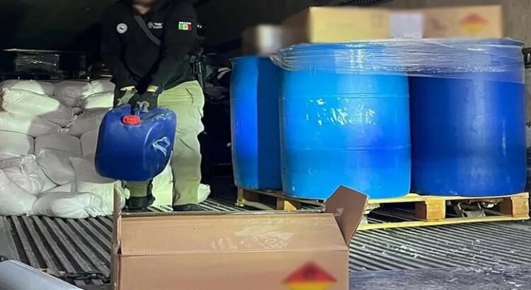 En Hidalgo frenan producción de millones de dosis de droga sintética En Hidalgo frenan producción de millones de dosis de droga sintética