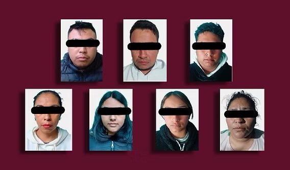 Desmantelan 2 puntos de narcomenudeo y detienen a 7 en Tulancingo