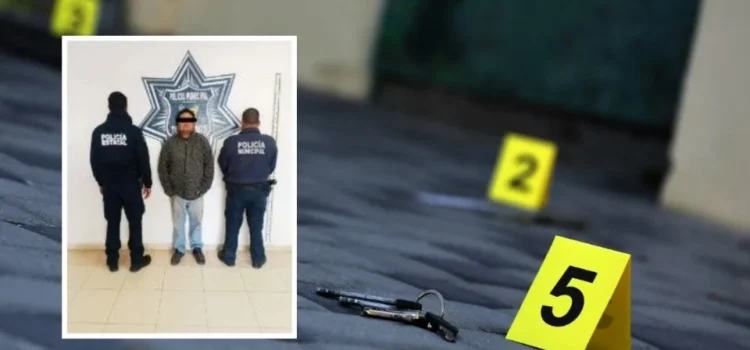 Detienen a homicida dentro de una pensión de autos en Tulancingo