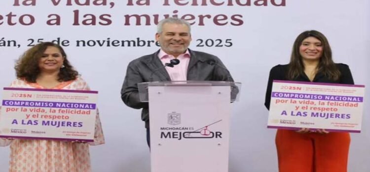 Hidalgo se suma a compromiso nacional a favor de las mujeres