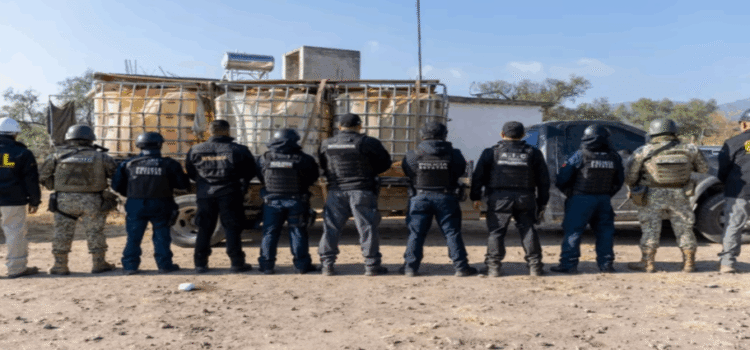 Destacan en Hidalgo aseguramiento de 5 millones de litros de Huachicol y 300 detenidos